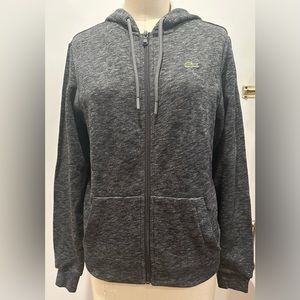 LACOSTE women’s hoodie NWT Charcoal heather Size 0 or XS